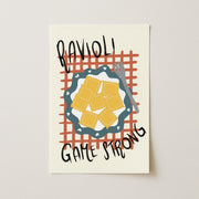 Italian Pasta Illustration – Kitchen Wall Art