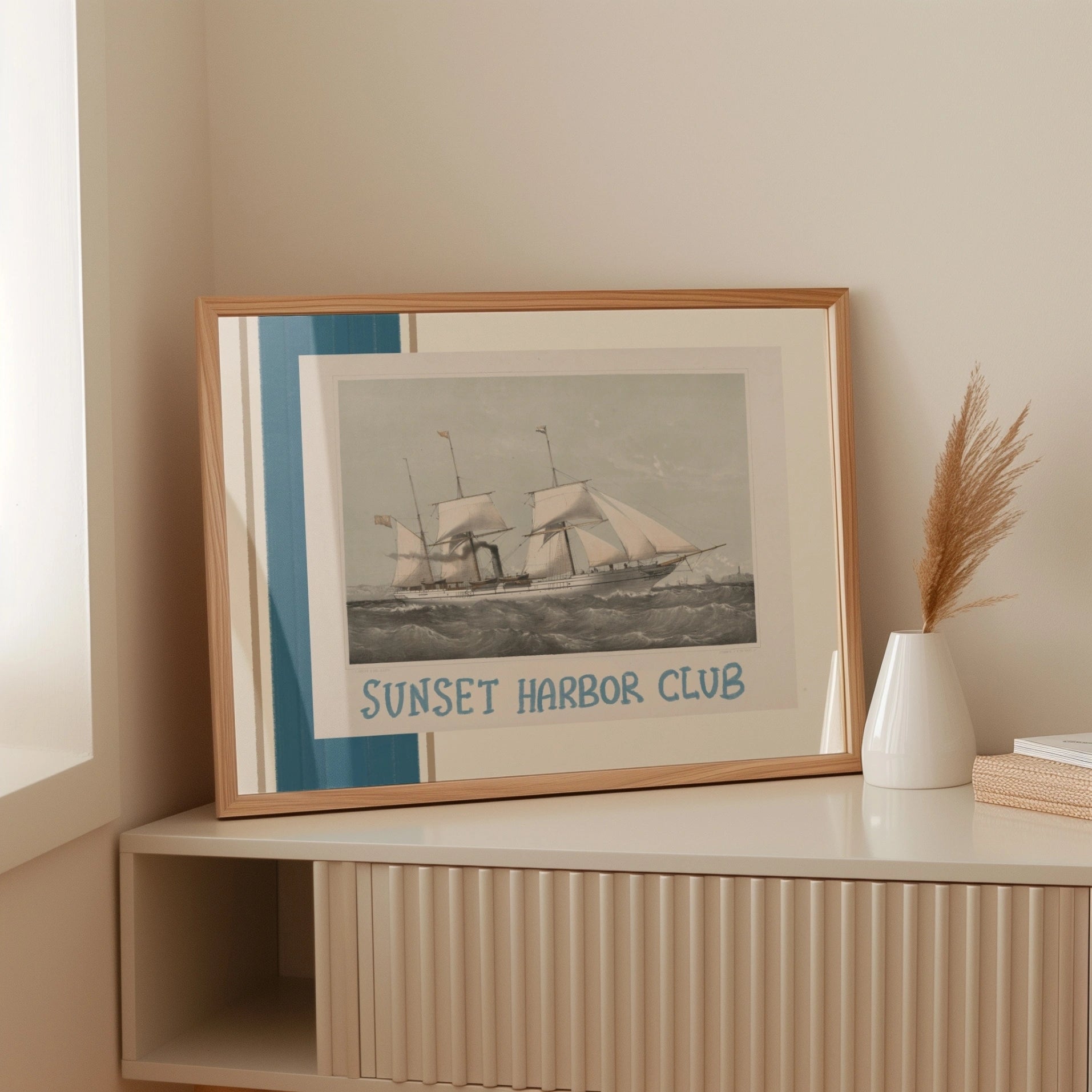 Décoration côtière sirène