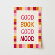 Good Book Good Mood – Bookish Wall Art