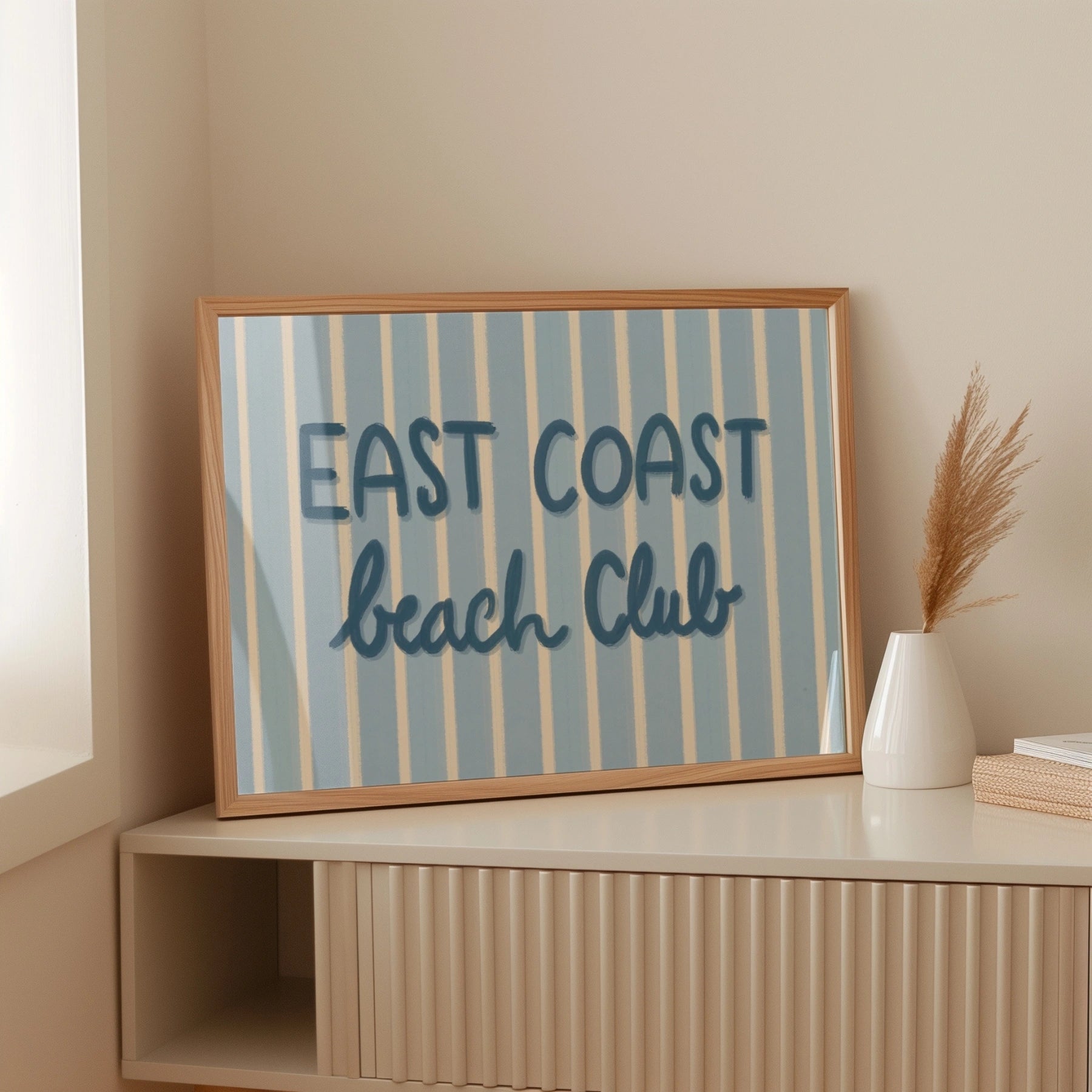 East Coast Beach Club Wall Art