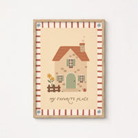 My Favorite Place Cottage – Poster fürs Baby- und Kinderzimmer