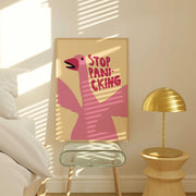Stop Panicking – Maximalist Wall Art