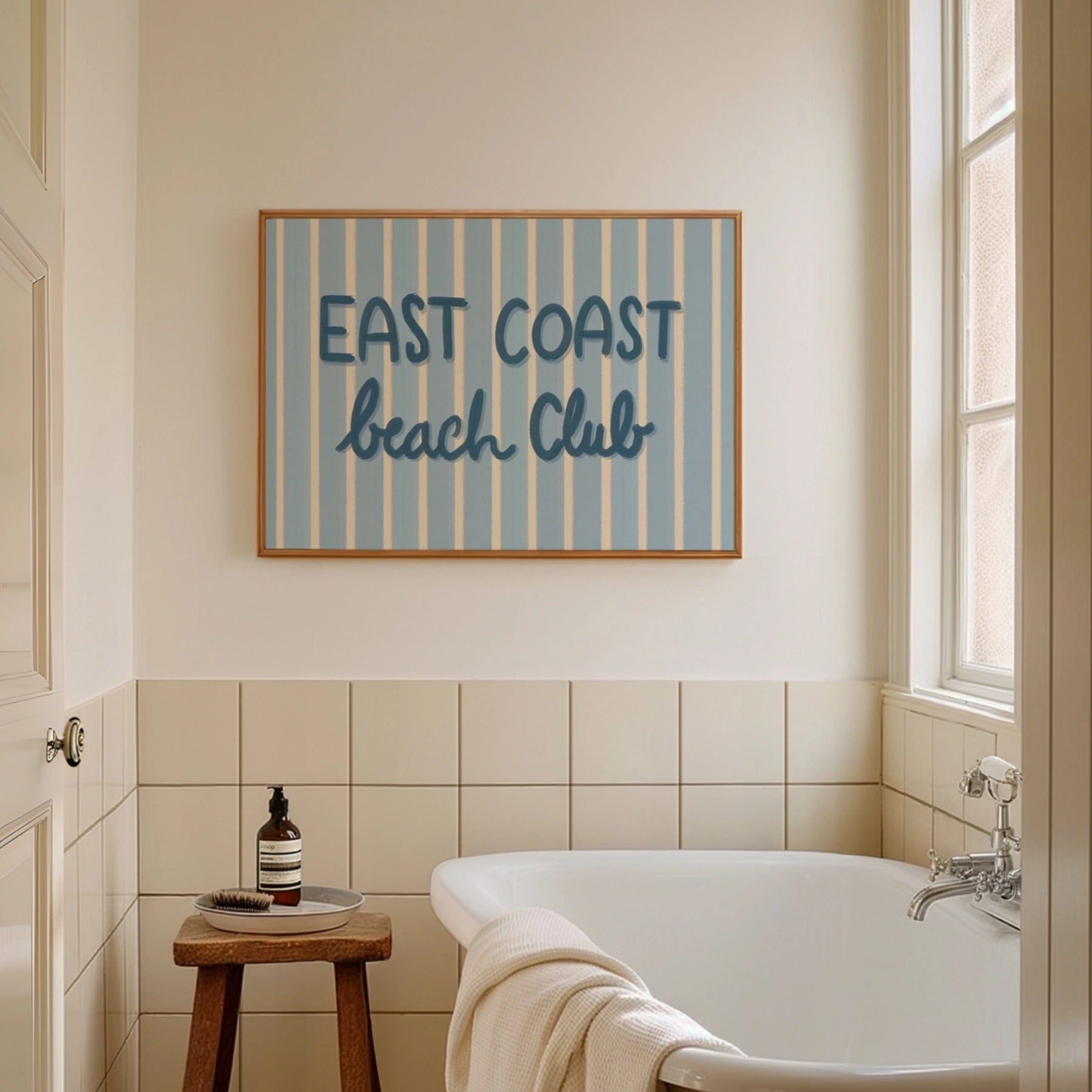 East Coast Beach Club Wall Art