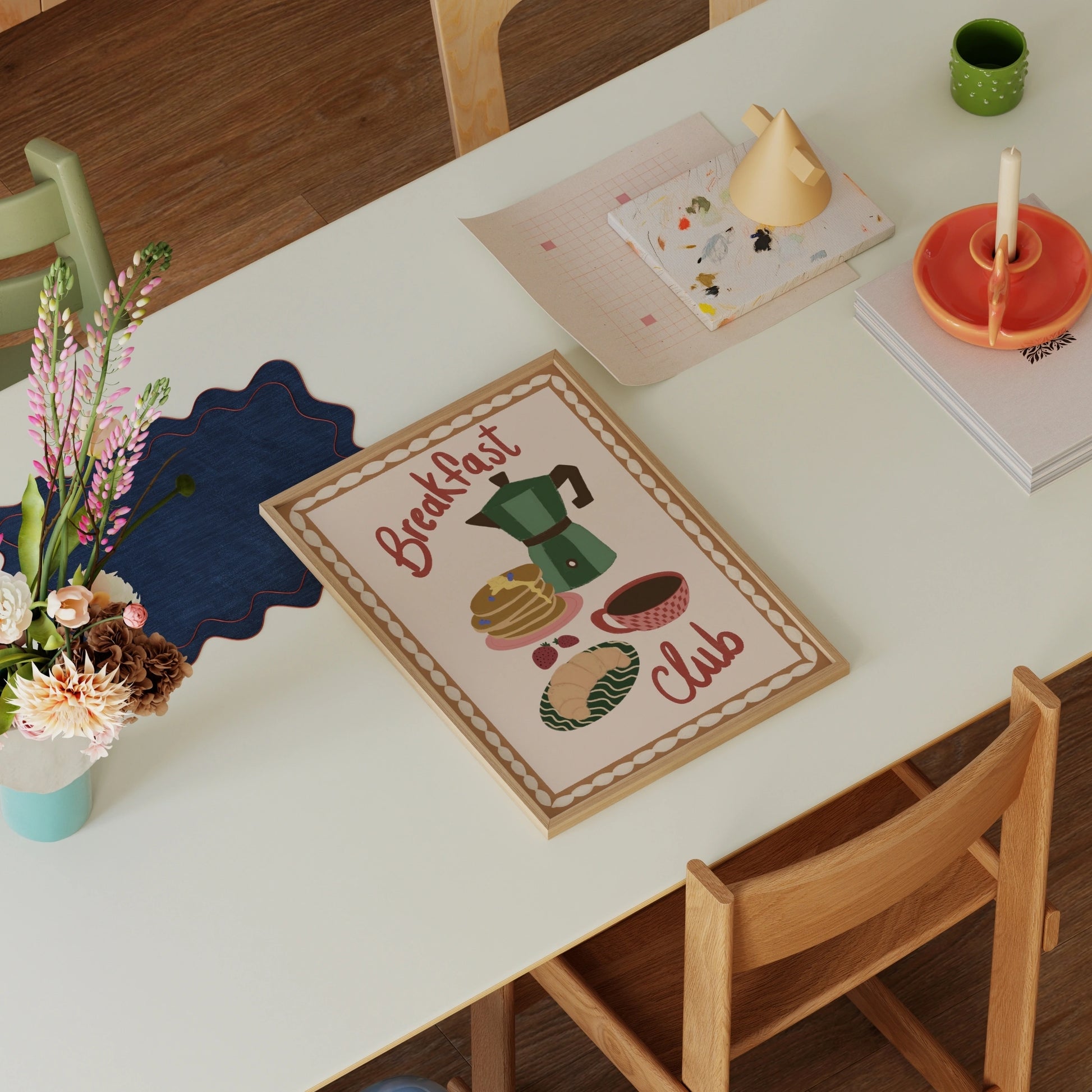 Breakfast Illustration Decor