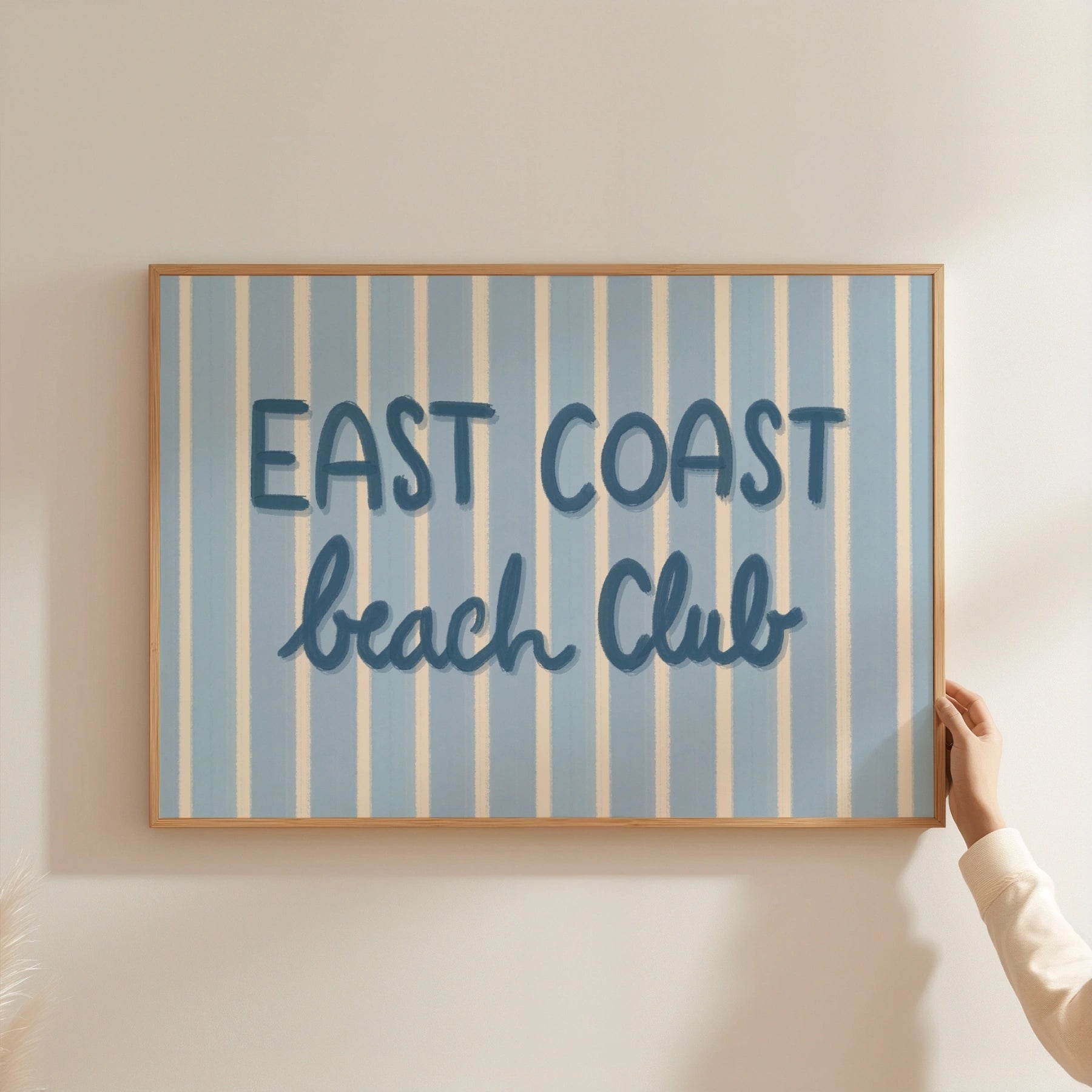 East Coast Beach Club Wall Art