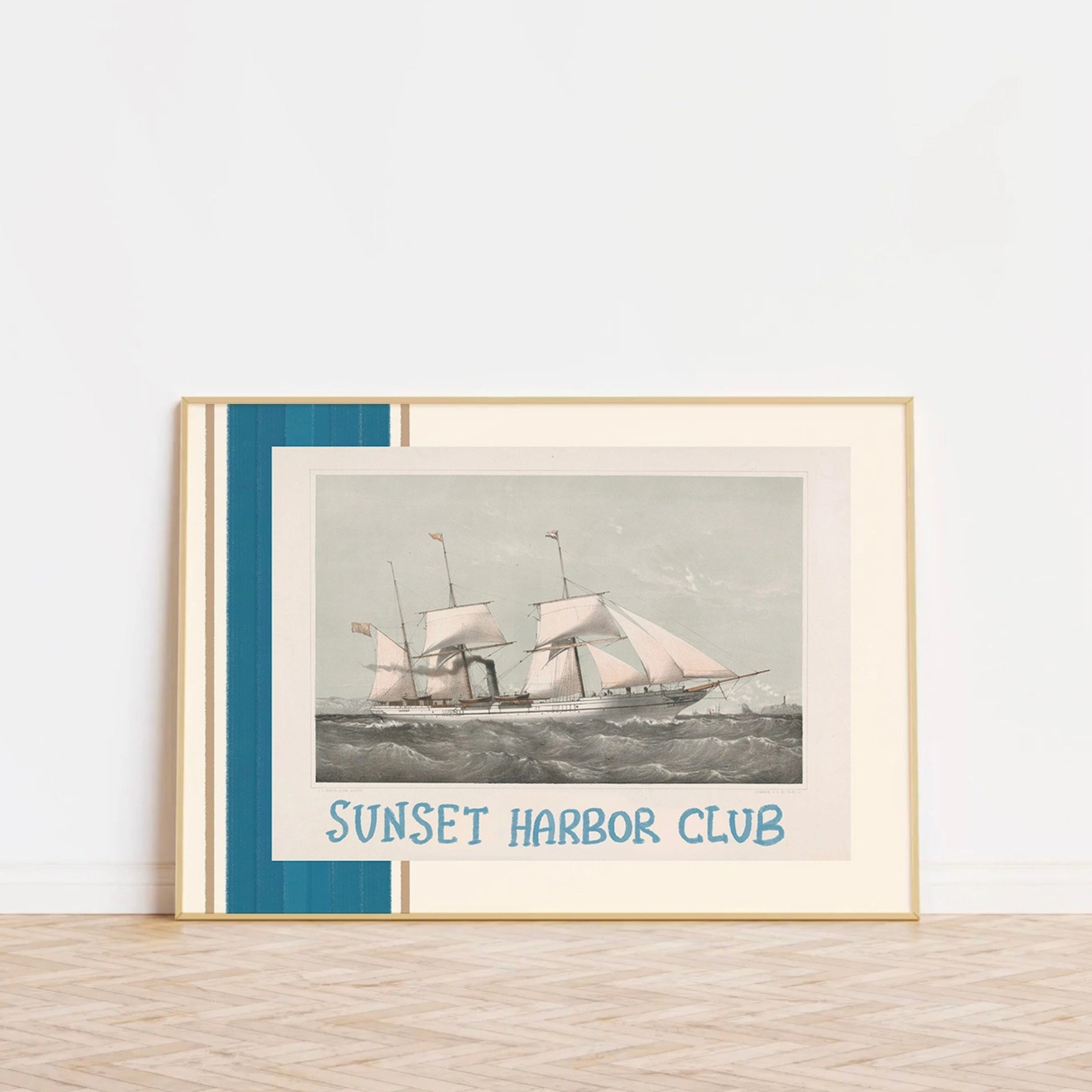 Décoration côtière sirène