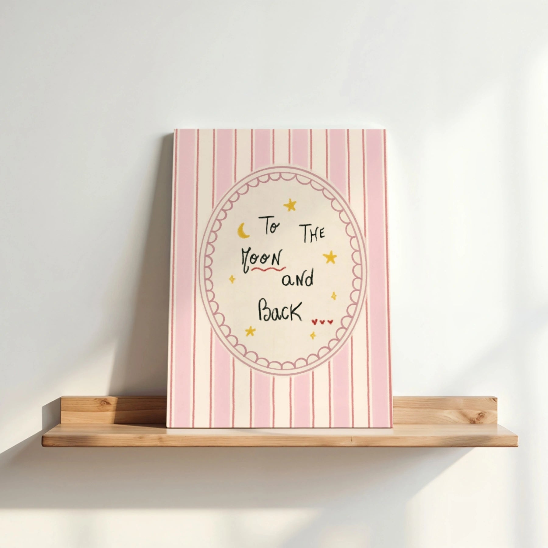 Tela per cameretta dei bambini "To the Moon and Back" 