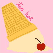 Too Hot Ice Cream – Coastal Wall Art