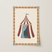 Vintage Circus Tent – Nursery & Kids Wall Art