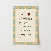 Our Dream Came True – Nursery & Kids Wall Art