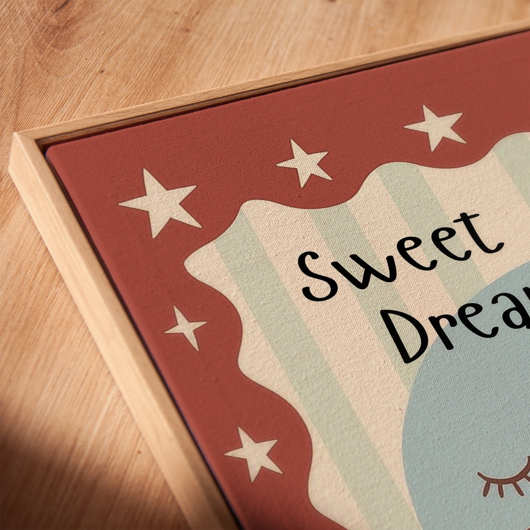 Sweet Dreams My Little Boy Canvas Print
