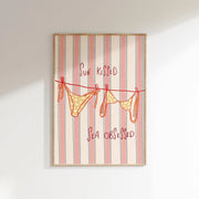 Sun Kissed Sea Obsessed - Poster costiero