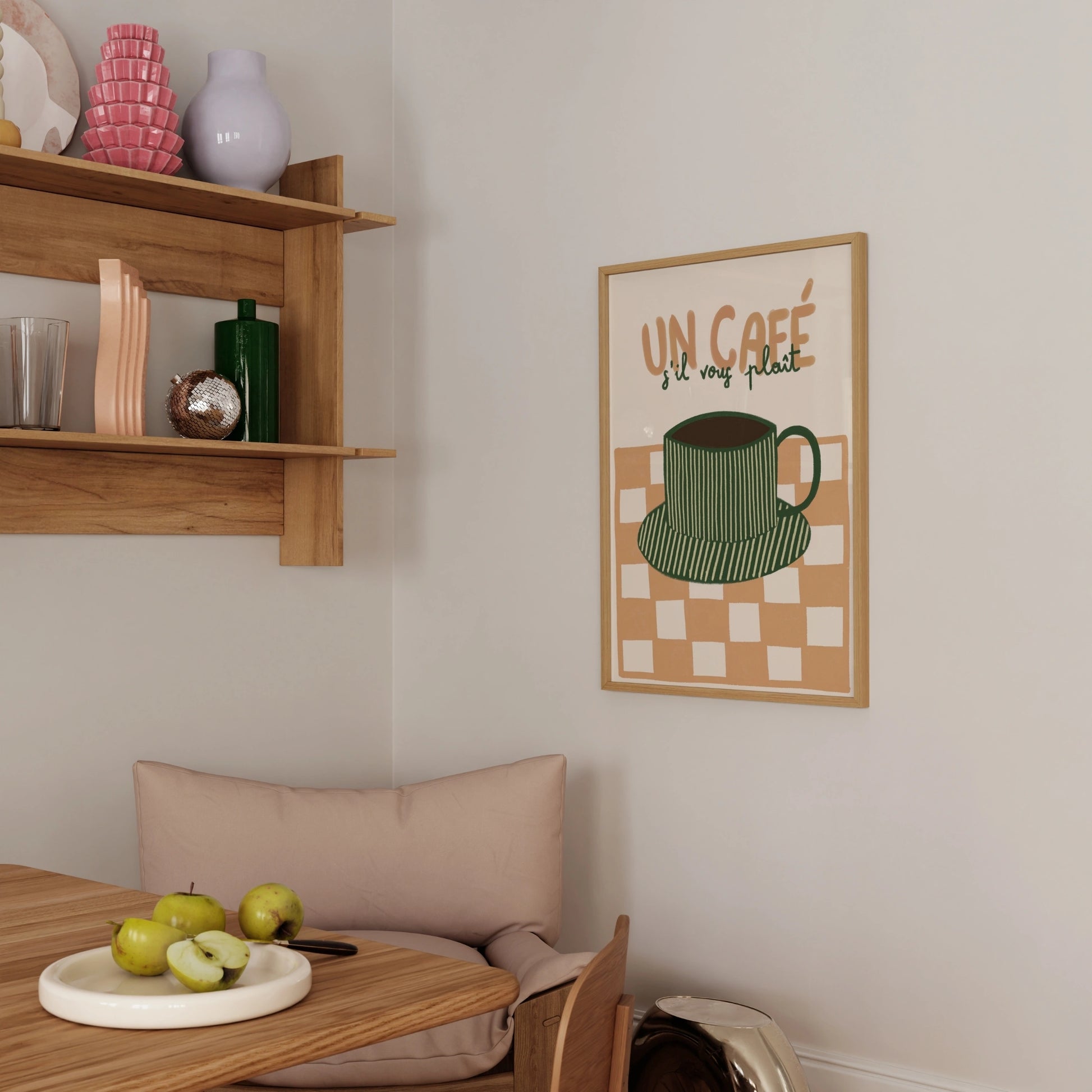 French Cafe Decor Poster