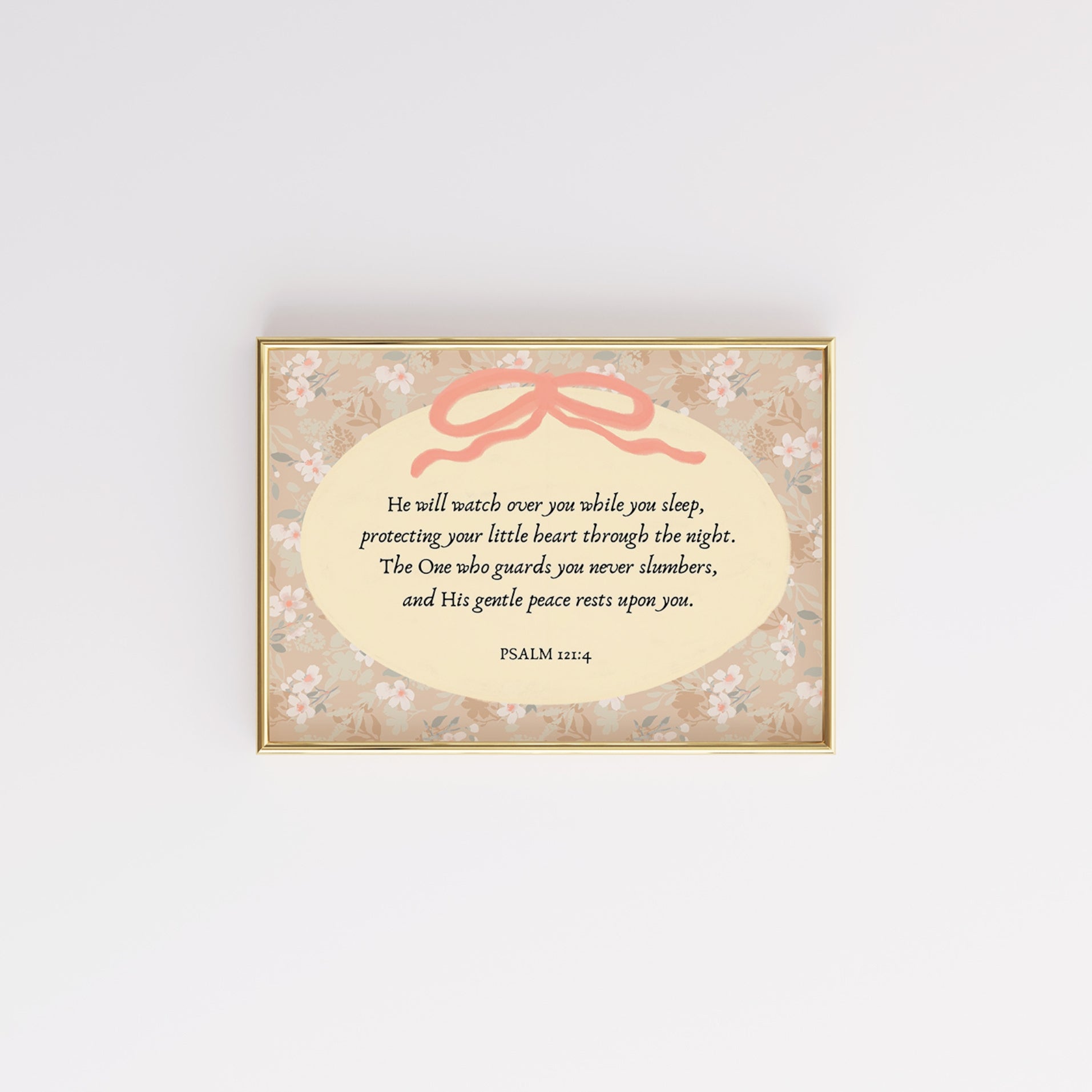 Faith Based Baby Room Art
