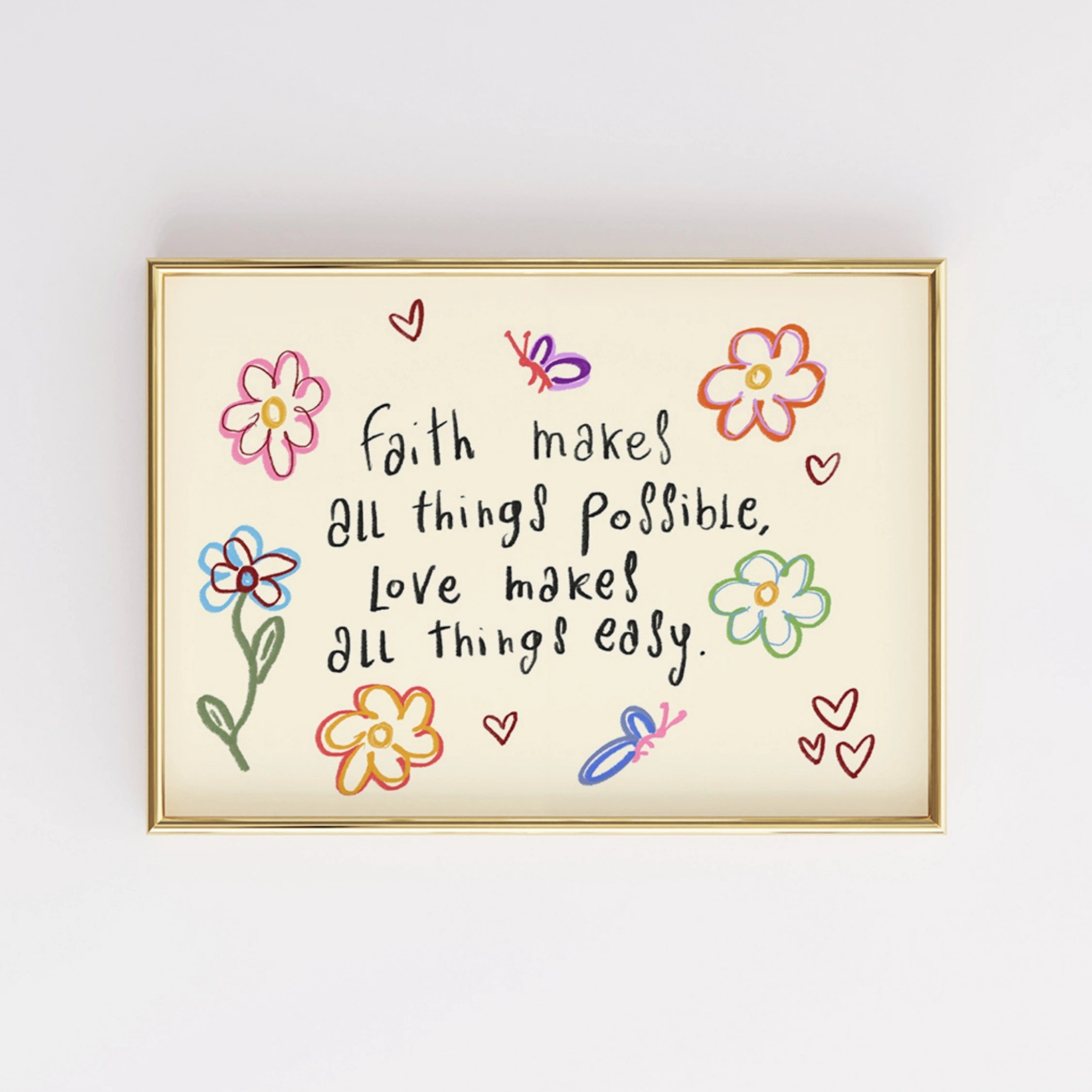 La foi rend tout possible