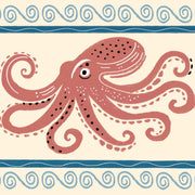 Vintage Octopus – Coastal Wall Art