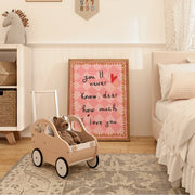 Love Quote – Nursery & kids wall art