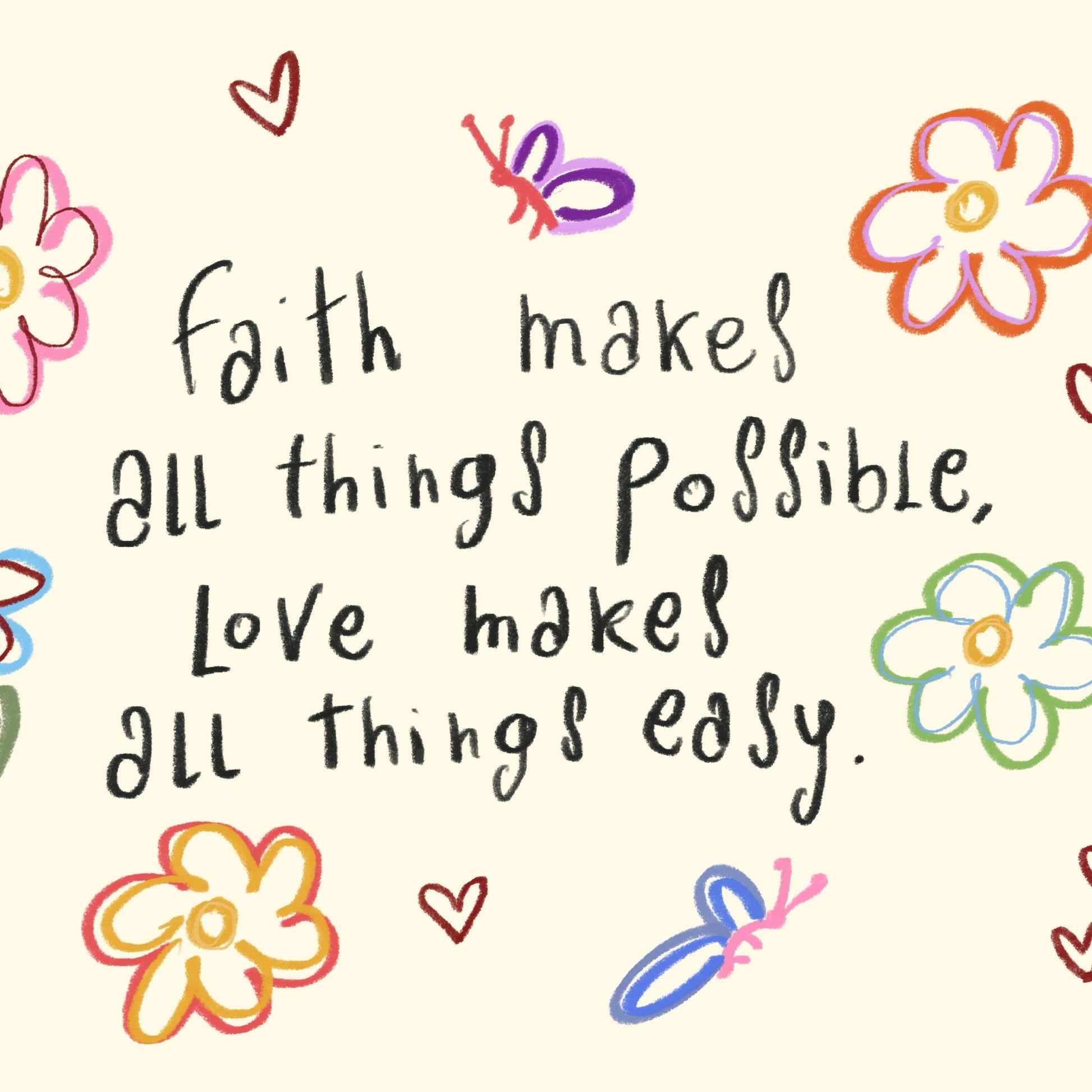 La foi rend tout possible