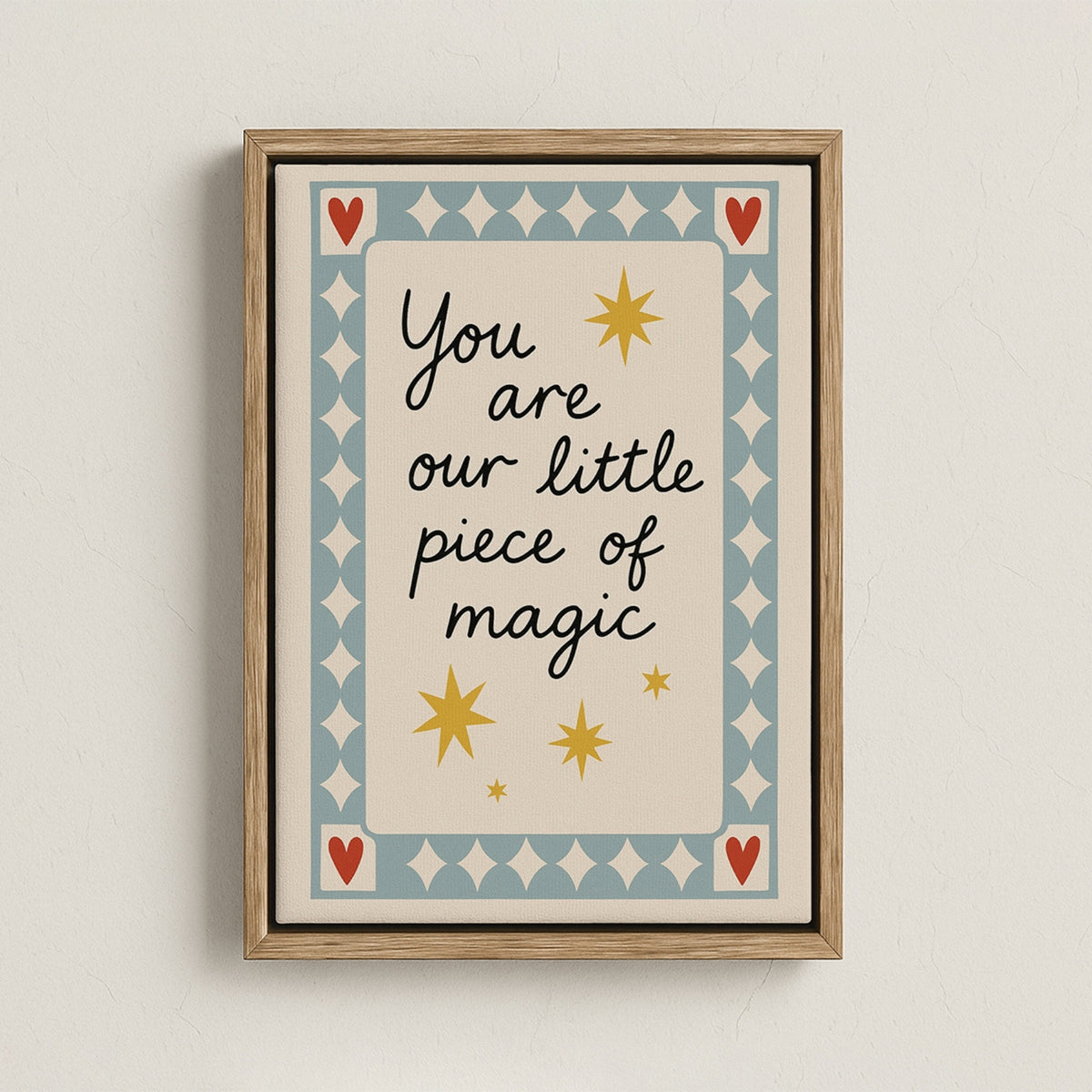 Framed canvas