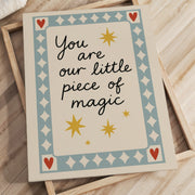 You Are Our Little Piece of Magic – Nursery & Kids Canvas Wall Art