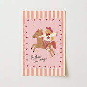 Whimsical Horse – Nursery & kids wall art