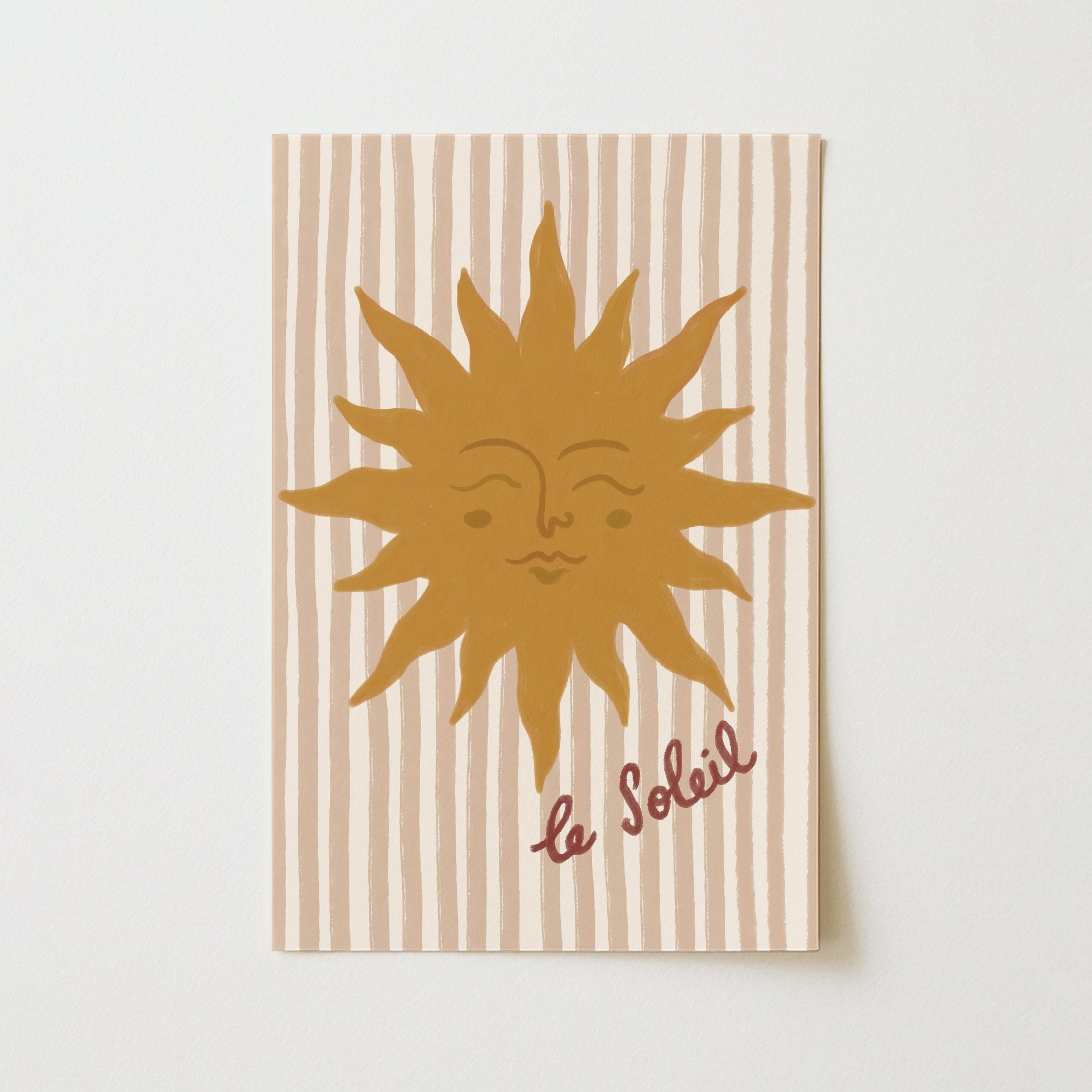 Le Soleil Nursery Print