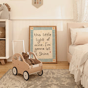 Bible Song – Nursery & kids wall art