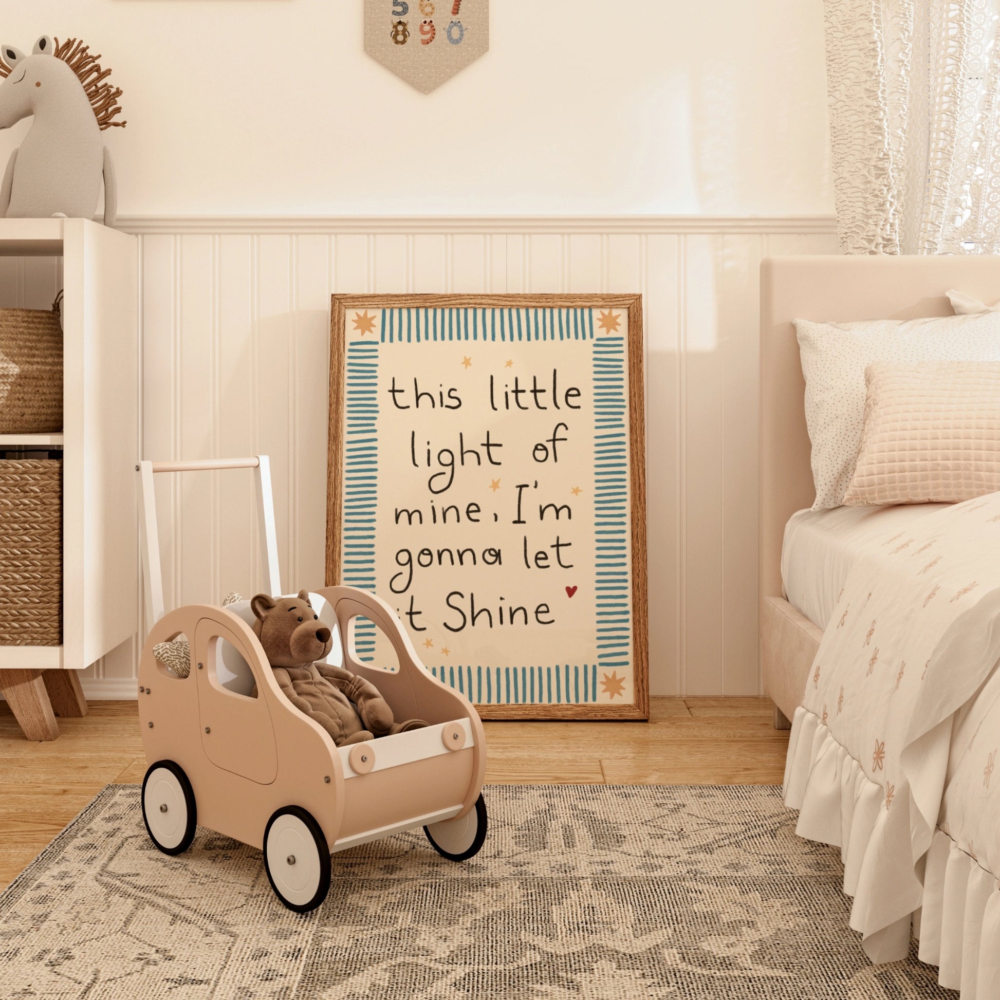 Bible Song Nursery Decor
