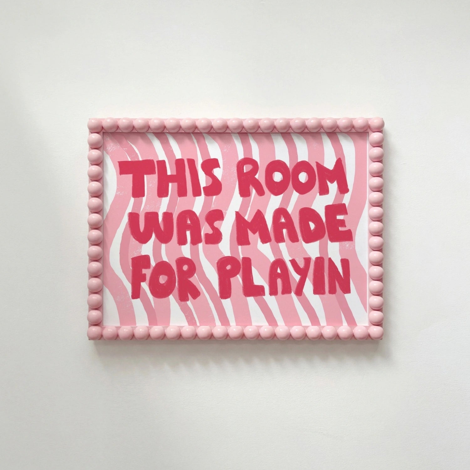 Impresión de Guardería Cita de Sala de Juegos – Arte de Pared Lindo para Niñas, Decoración para Cuarto de Niñas