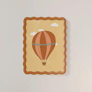 Vintage Hot Air Balloon – Nursery & kids wall art