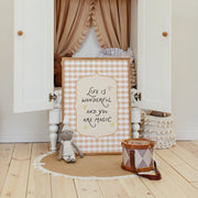 Inspirational Quote – Nursery & kids wall art