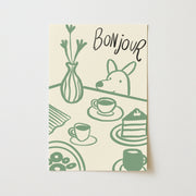 Bonjour – Kitchen Wall Art