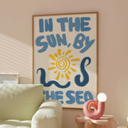 In the Sun by the Sea - Poster costiero