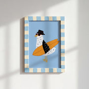 Cool Seagull – Arte mural costero