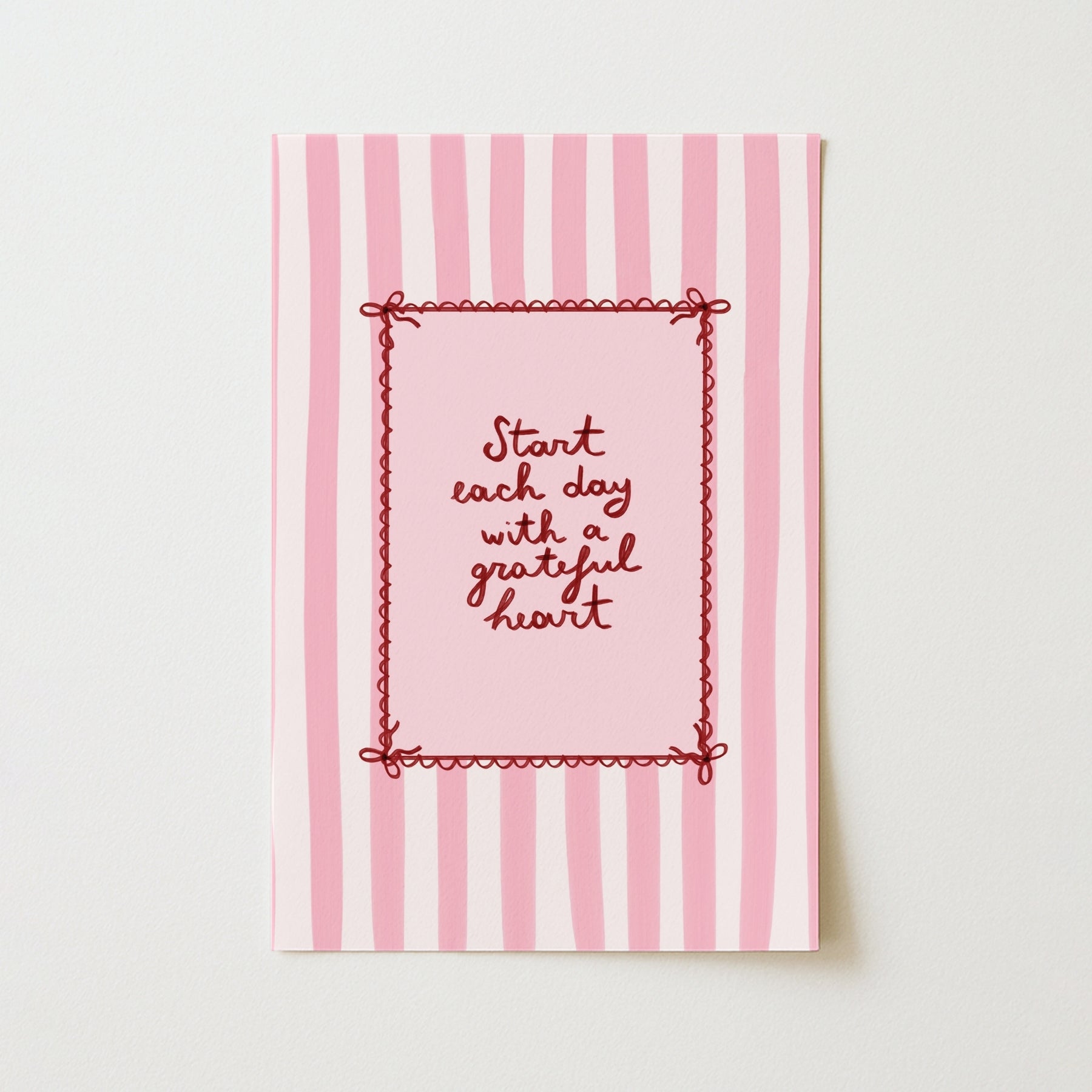 Daily Gratitude Gift, Christian Wall Decor