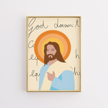 God Calls You – Fun & Trendy Jesus Wall Art