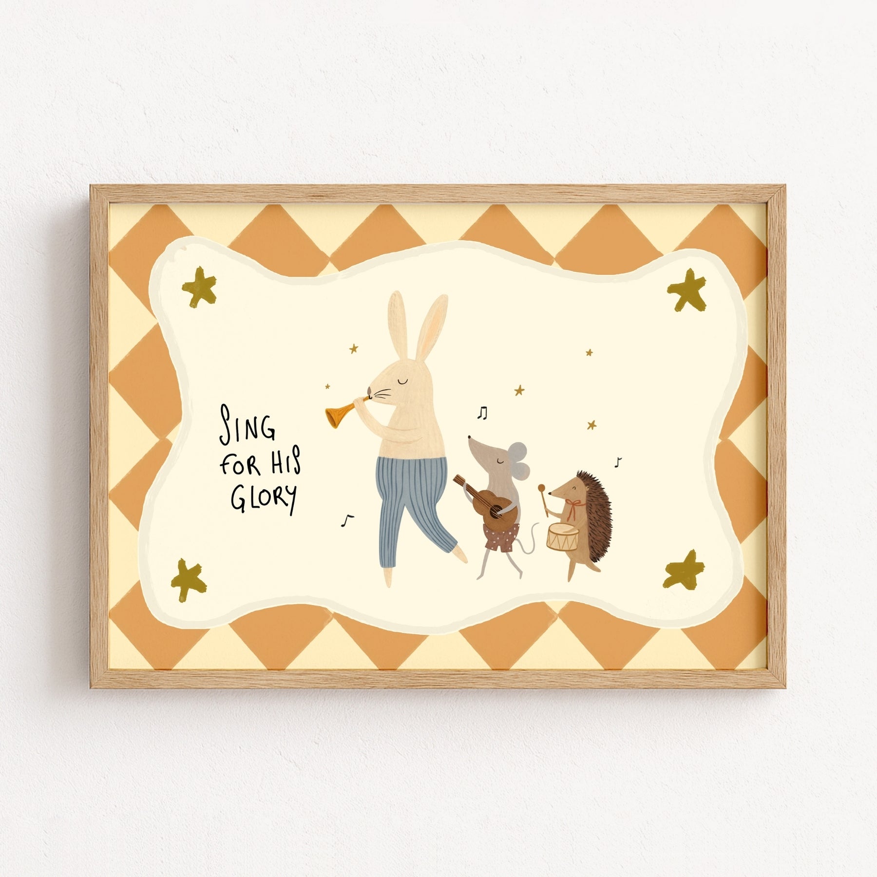 Musical Animals Print
