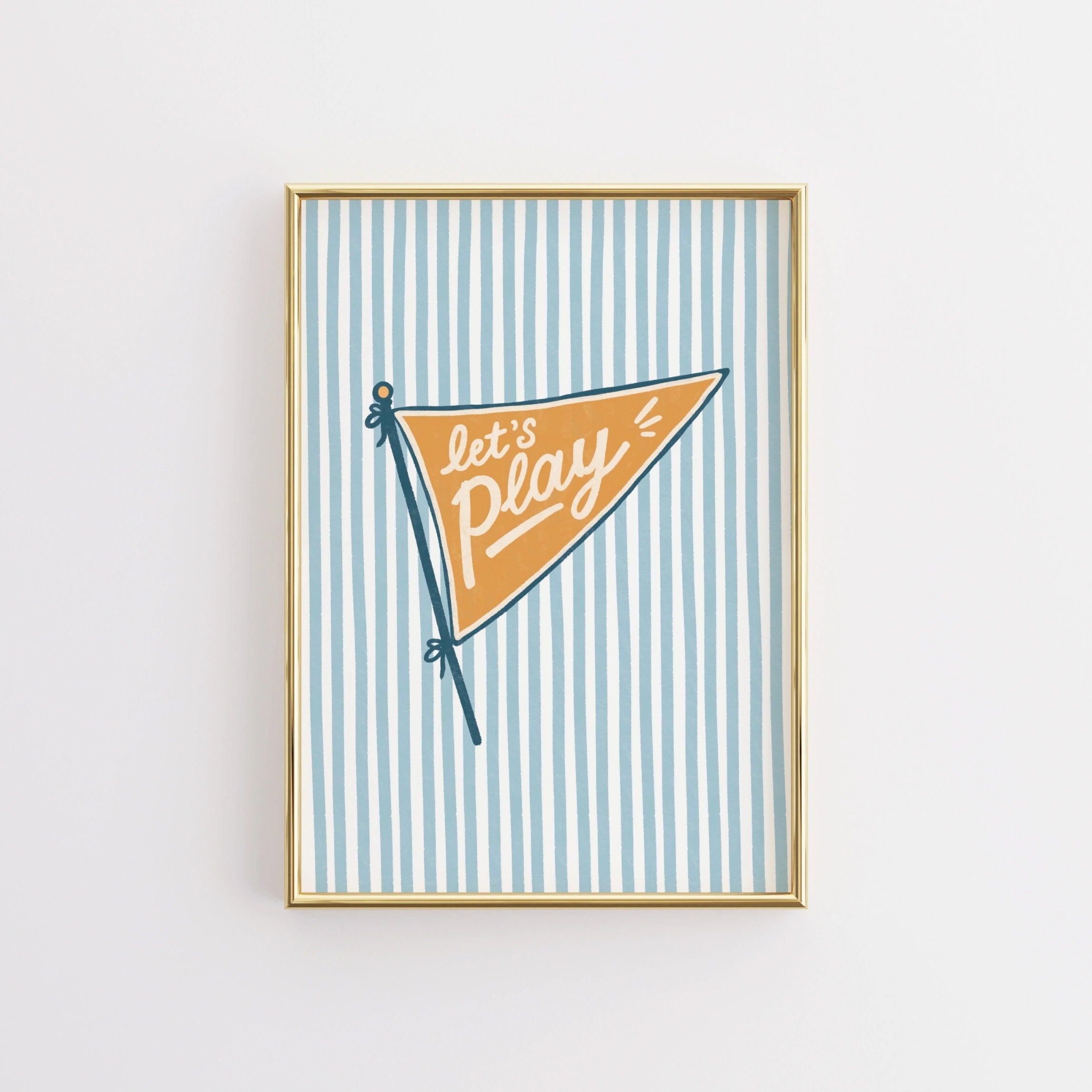 Kids Room Pennant Poster