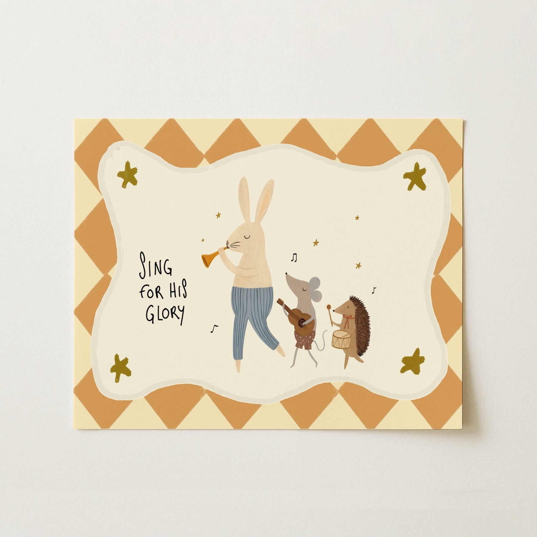 Musical Animals Print