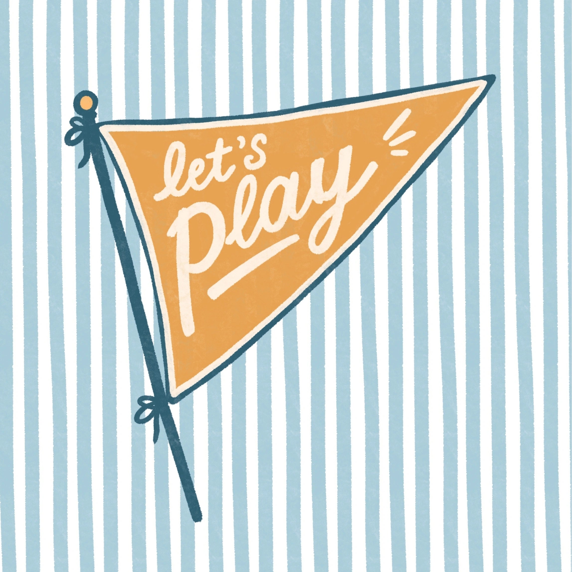 Kids Room Pennant Poster