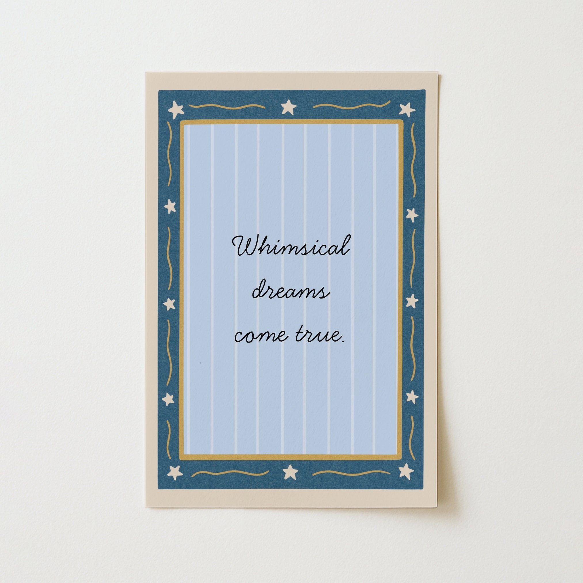 Stampa per cameretta dei bambini Whimsical Dreams