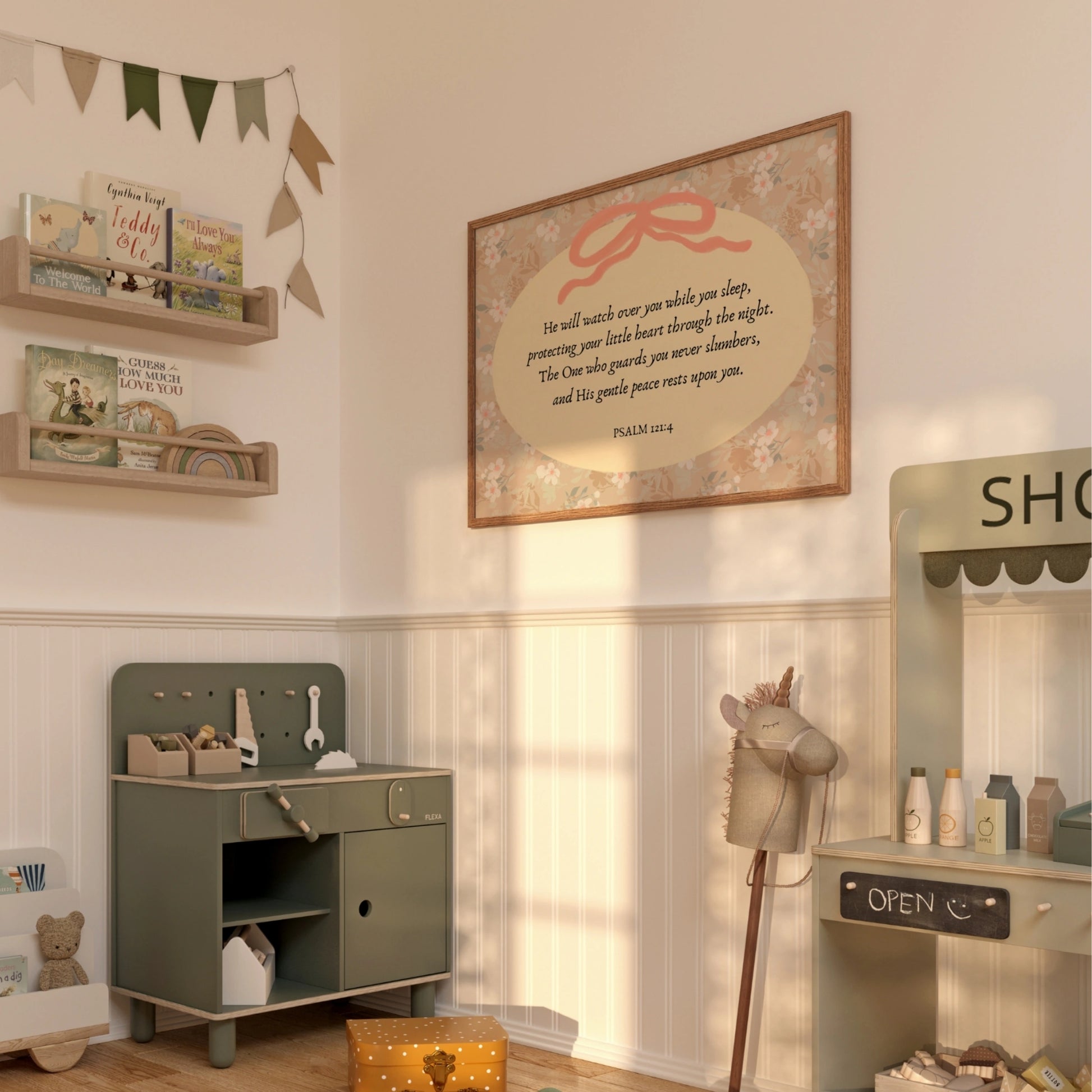 Faith Based Baby Room Art