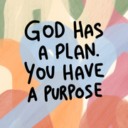 God Has a Plan – Christian Wall Art