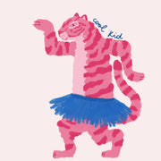 Cool Kid Tiger – Maximalist Wall Art