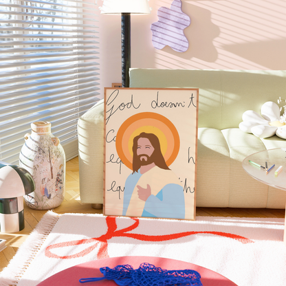 God Calls You – Fun & Trendy Jesus Wall Art
