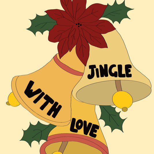 Jingle With Love – Christmas Bell Wall Art