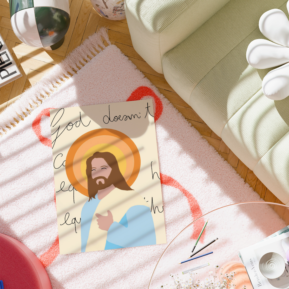God Calls You – Fun & Trendy Jesus Wall Art