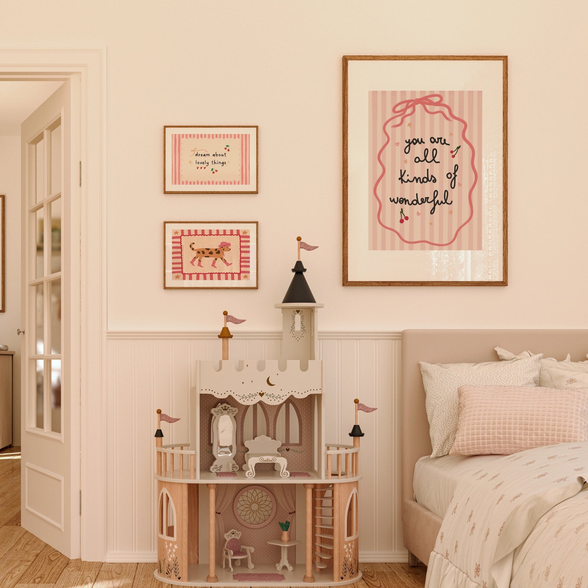 Décoration de chambre de bébé fille