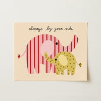 Always By Your Side Nursery Print