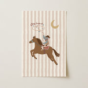 Moonlight Cowboy Ride – Nursery & Kids Wall Art